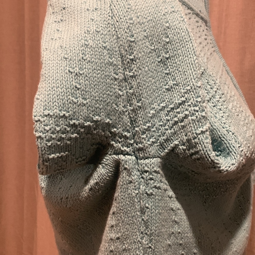 Croft & Barrow Full Zip Turquoise Jacket with Sherpa Collar Size Large - Picture 9 of 15